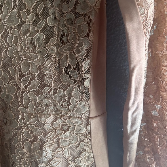 Half lined dress, long sleeve, zipper in the back - Picture 4 of 6